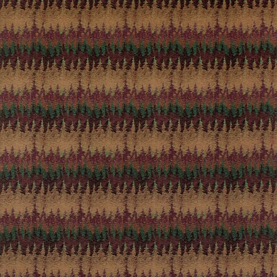 Kravet 36241.924.0 Yerres Upholstery Fabric in Rust/Yellow/Burgundy