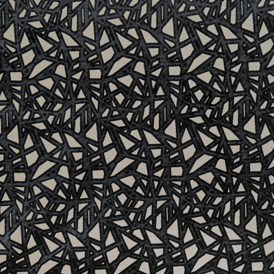 Kravet Design 36277.8.0  Upholstery Fabric in Black/Silver