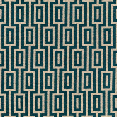 Kravet 36280.516.0 Street Key Upholstery Fabric in Oceana/Blue/Beige