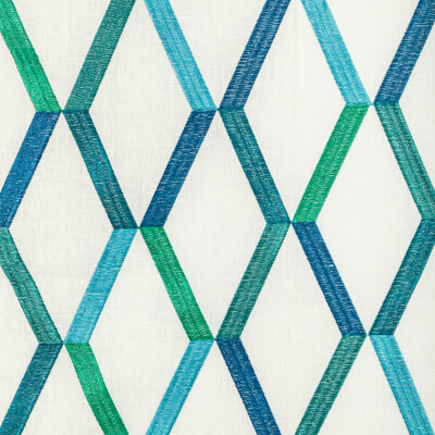 Kravet 36316.353.0 To The Max Multipurpose Fabric in Splash/Green/Teal/Blue