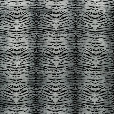 Kravet 36327.811.0 Animalier Upholstery Fabric in Silver/Grey/Black