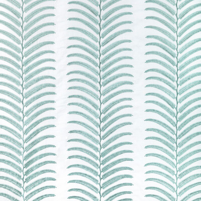 Kravet Couture 36344.15.0 Plantae Drapery Fabric in Chambray/White/Spa/Blue