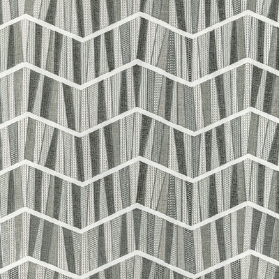 Kravet Couture 36352.11.0 Right Angles Drapery Fabric in Pumice/Grey/White