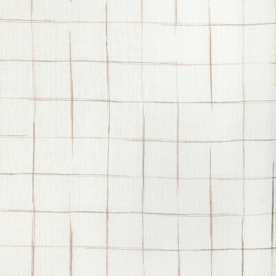 Kravet Design 36375.1.0 Ennis Check Multipurpose Fabric in Dune/Ivory/Beige/White