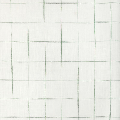 Kravet Design 36375.31.0 Ennis Check Multipurpose Fabric in Grass/White/Green/Olive Green