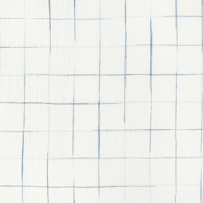 Kravet Design 36375.51.0 Ennis Check Multipurpose Fabric in Indigo/Ivory/Blue
