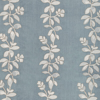 Kravet Couture 36380.516.0 Gingerflower Multipurpose Fabric in Pond/Taupe/Beige