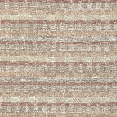 Kravet Couture 36392.612.0 Gridley Upholstery Fabric in Pink Sand/Bronze/Yellow