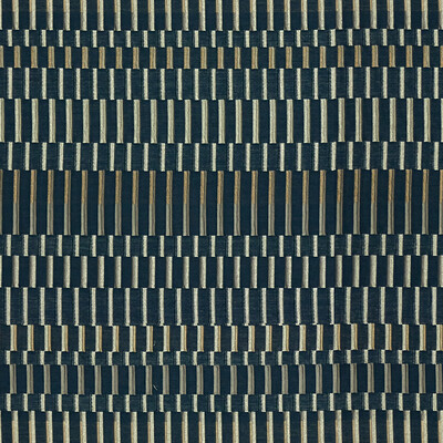 Kravet Couture 3672.50.0 Multi Mania Drapery Fabric in Dark Blue , Beige , Navy