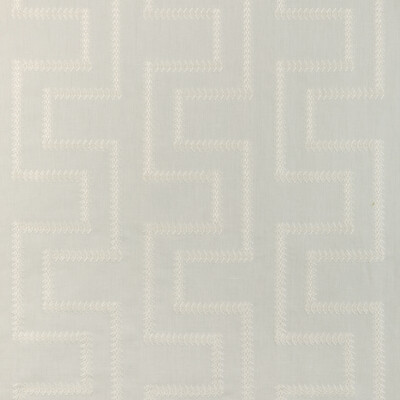 Kravet Design 36844.1.0 Roman Fret Upholstery Fabric in Ivory/White