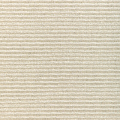 Kravet Couture 36859.116.0 Plushy Stripe Upholstery Fabric in Flax/White/Beige
