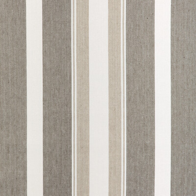 Kravet Couture 36863.616.0 Natural Stripe Upholstery Fabric in Barley/White/Beige/Brown