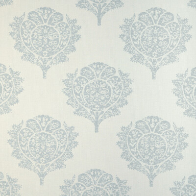 Kravet Couture 36864.15.0 Heirlooms Upholstery Fabric in Mist/White/Spa/Light Blue