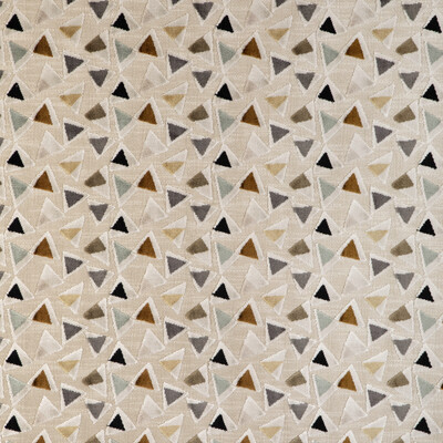Kravet Design 36887.616.0 Trio Tango Upholstery Fabric in Moonlit/Beige/Multi/Brown