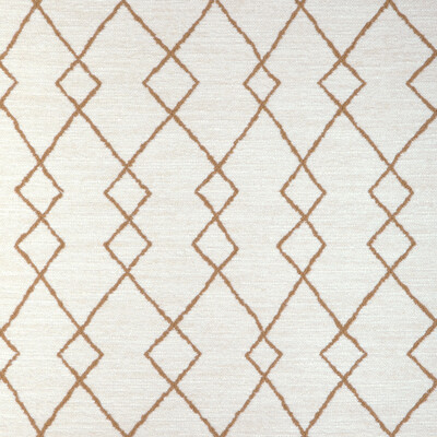 Kravet Couture 36904.16.0 Geo Graphica Upholstery Fabric in Camel/White/Beige