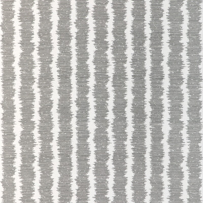 Kravet Couture 36917.21.0 Seaport Stripe Upholstery Fabric in Charcoal/White