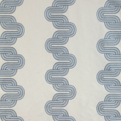 Kravet Design 36943.5.0 Cloud Chain Multipurpose Fabric in Indigo/Blue