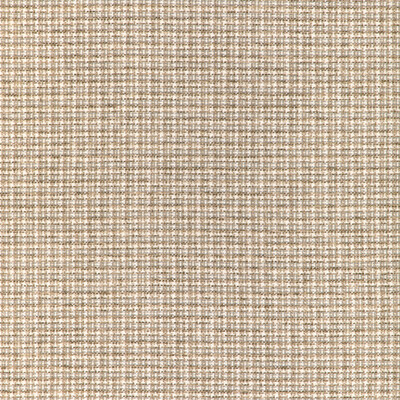 Kravet Basics 36950.16.0 Aria Check Upholstery Fabric in Rattan/White/Wheat/Beige