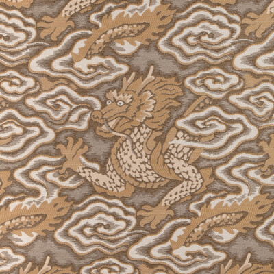 Kravet Design 36977.416.0 Upholstery Fabric in Brown/Gold/Yellow