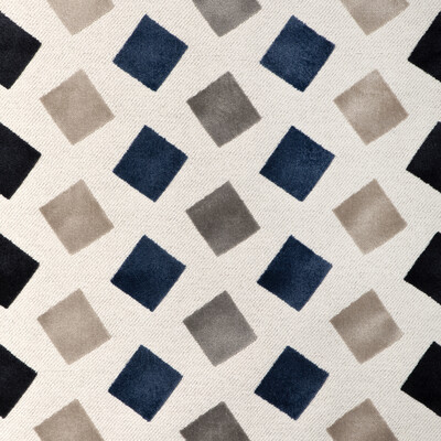 Kravet Design 36978.815.0 Upholstery Fabric in Dark Blue/Black