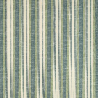 Kravet Design 37046.530.0 Sims Stripe Upholstery Fabric in Meadow/White/Green/Blue