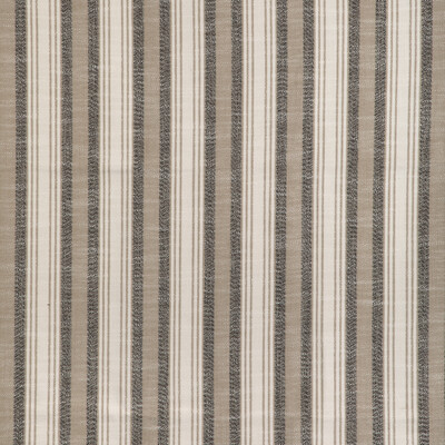 Kravet Design 37046.616.0 Sims Stripe Upholstery Fabric in Latte/White/Beige/Brown