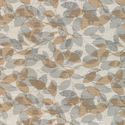 Kravet Contract 37053.1161.0 Leaf Dance Upholstery Fabric in Sandstone/Beige/Black/Ivory