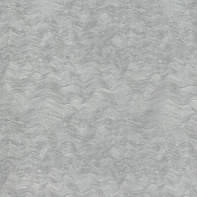 Kravet Design 37056.11.0 Watery Motion Upholstery Fabric in Gull/White/Silver/Grey