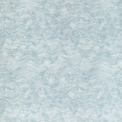 Kravet Design 37056.15.0 Watery Motion Upholstery Fabric in Spray/White/Spa/Blue