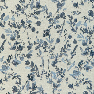 Kravet Contract 37072.155.0 Bayview Upholstery Fabric in Harbor/Ivory/Blue/Light Blue