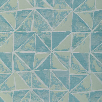 Kravet Contract 37076.353.0 Looking Glass Upholstery Fabric in Pool/Teal/Green/Light Grey