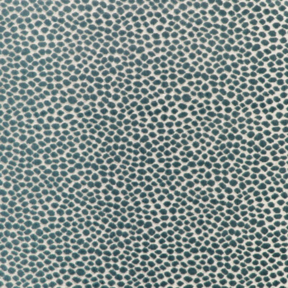 Kravet Design 37087.13.0 Kravet Design Upholstery Fabric in Teal/Ivory