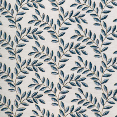 Kravet Basics 37145.5.0 Kravet Basics Multipurpose Fabric in White/Indigo/Blue