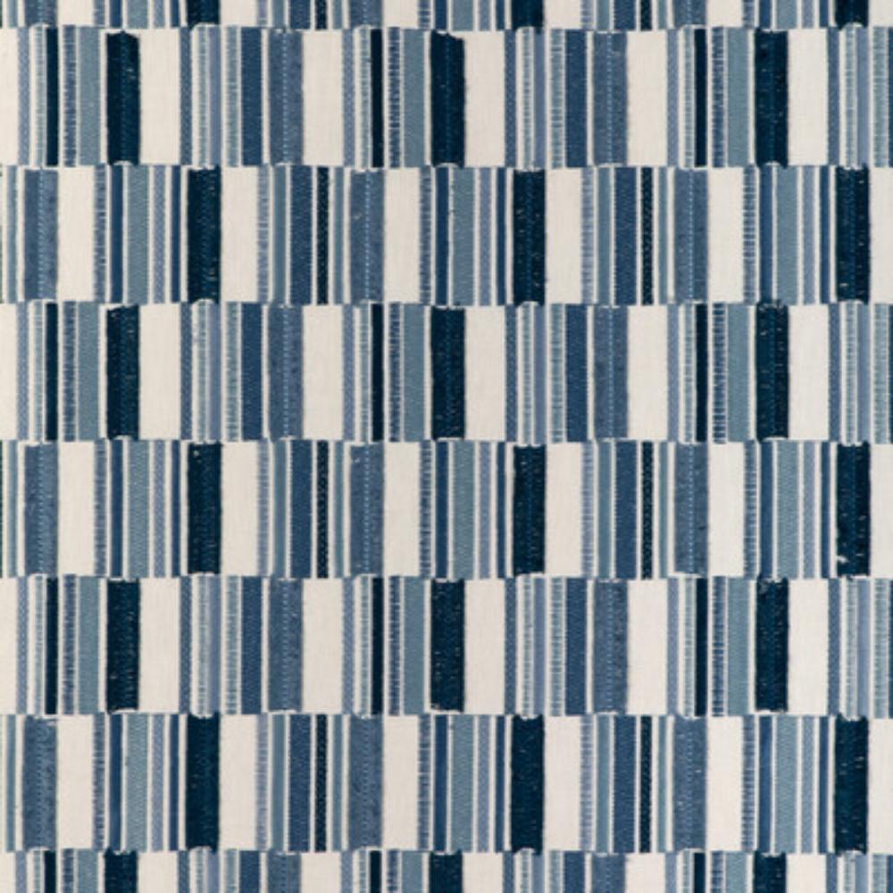Kravet Basics 37158.51.0 Kravet Basics Multipurpose Fabric in White/Light Blue/Indigo