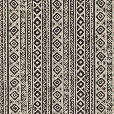 Kravet Design 37232.81.0 Upholstery Fabric in Ivory/Black
