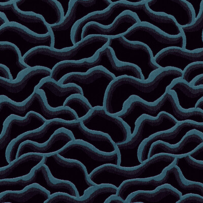 Kravet Design 37241.5.0 Upholstery Fabric in Indigo/Dark Blue/Blue