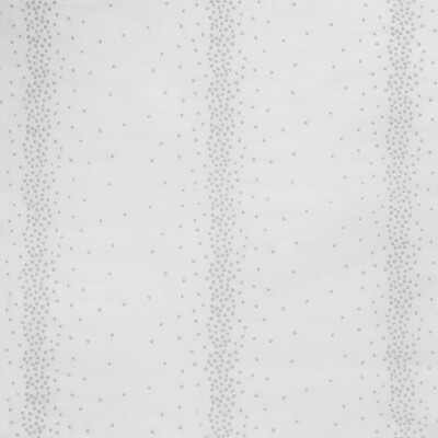 Kravet Basics 3950.11.0 Gaffey Drapery Fabric in White , Grey , Silver