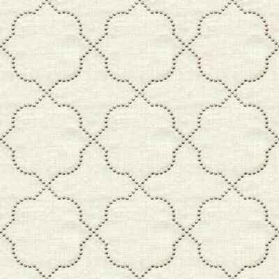 Kravet Design 4072.11.0 Tabari Drapery Fabric in Ivory , Grey , Stone