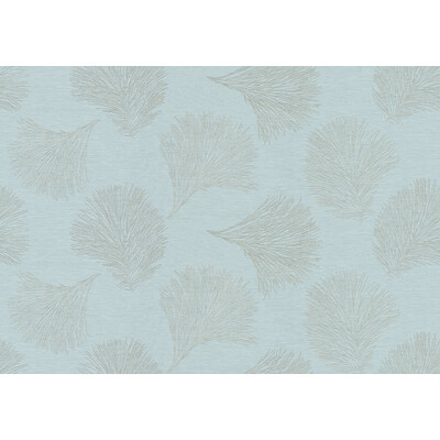 Kravet Couture 4174.1511.0 Windy Days Drapery Fabric in Grey Mist/Light Blue/Light Grey