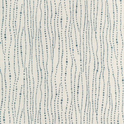 Kravet Design 4192.5.0 Denali Drapery Fabric in Indigo/Ivory/Blue