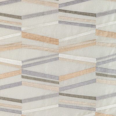 Kravet Couture 4248.11.0 Parabola Drapery Fabric in Quartz/Ivory/Grey/White