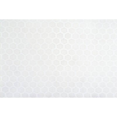 Kravet Contract 4284.101.0 Mila Drapery Fabric in White , White , Pearl