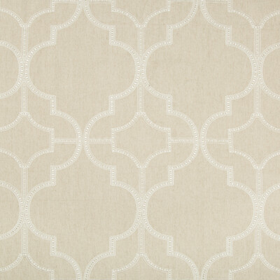 Kravet Couture 4364.16.0 Wing Tip Drapery Fabric in Linen/Beige/White