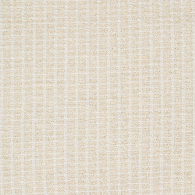 Kravet Couture 4419.116.0 Striped Melange Drapery Fabric in White , Beige , Sand/ivory