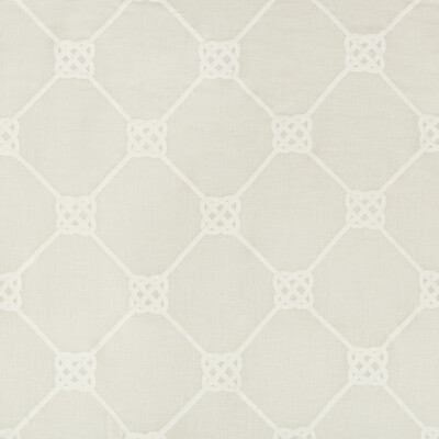 Kravet Basics 4635.1.0 Knot Sheer Drapery Fabric in Ivory , Ivory , Ivory