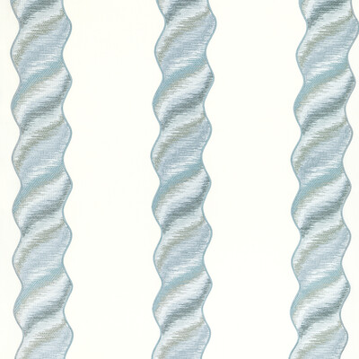 Kravet Couture 4890.15.0 Aqueous Drapery Fabric in Chambray/White/Light Blue/Blue