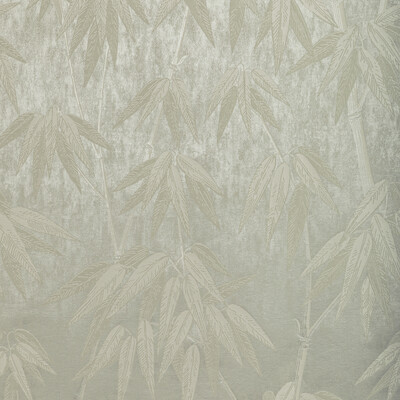 Kravet Couture 4958.11.0 Bamboo Chic Drapery Fabric in Pewter/Silver/Beige/Grey