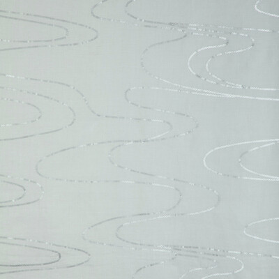 Kravet Design 4999.11.0 Undulating Wave Drapery Fabric in Dove/Grey/Light Grey/Silver