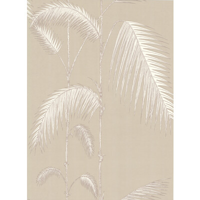 Cole & Son 66/2013.CS.0 Palm Leaves Wallcovering in Taupe/w/Grey/White