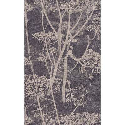 Cole & Son 66/7048.CS.0 Cow Parsley Wallcovering in Taupe/b/Black/Grey